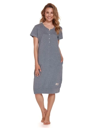 Dámske tehotenské tričko 4348 sivé - Doctornap Dámske tehotenské tričko 4348 sivé - Doctornap