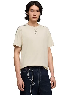 Pánske tričko Puma Tape Tee beige 691693 87