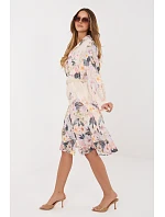 Šaty MI SK 82877.12P svetlo béžové