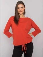 Blúzka RV BZ 4691.37P tmavo oranžová