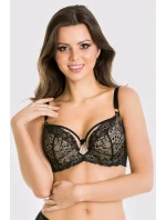 POLOPODPRSENKA JULIA 19168 BLACK-BEIGE