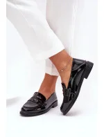 Dámske mokasíny 18100 Black - VINCEZA Dámske mokasíny 18100 Black - VINCEZA