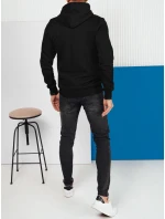 Pánska mikina s kapucňou čierna FashionStreet BX5685