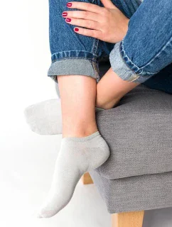 Dámske členkové ponožky Steven Invisible art.007