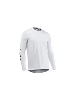 Cyklistické tričko NORTHWAVE Bomb Hello Goodbye Jersey s dlhým rukávom, biele Cyklistické tričko NORTHWAVE Bomb Hello Goodbye Jersey s dlhým rukávom, biele