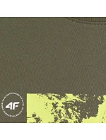Pánske tričko 4F M2823 khaki 4FWSS26TTSHM2823 43S
