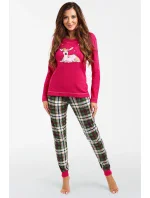 Italian Fashion Zonda long length sp. farba: amarant/print Italian Fashion Zonda long length sp. farba: amarant/print