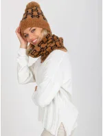 Dámska čiapka AT CZ CM 319 hnedá