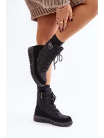 Dámske snežnice Progress PROGJ-24-157 Black Dámske snežnice Progress PROGJ-24-157 Black