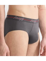 Pánske nohavičky Start Midi C2P box - BLACK - čierno-sivé 0034 - SLOGGI