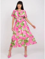 Šaty DHJ SK 15967.54P ružová