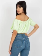 Dámska blúzka EM BZ HS 20 257.40x mentolová - FPrice