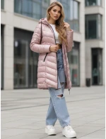Dámska dlhá zimná prešívaná bunda FashionStreet TY5505 Dámska dlhá zimná prešívaná bunda FashionStreet TY5505