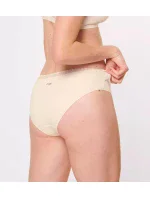 Dámske nohavičky GO Ribbed R Hipster C2P - BROWN - hnedá M003 - SLOGGI