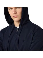 Champion pánska mikina s kapucňou na zips tmavomodrá 220786 BS501 pánska