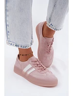 Tenisky z prírodného semišu na platforme Pink Coralia Tenisky z prírodného semišu na platforme Pink Coralia