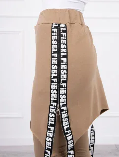 Nohavice/oblek s nápisom selfie camel