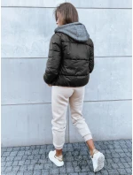 Dámska prešívaná bunda KHALEESI black FashionStreet TY3879 Dámska prešívaná bunda KHALEESI black FashionStreet TY3879
