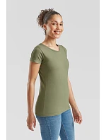 Fruit of the Loom Lady-Fit Iconic 150 T Dámske tričko 16.1432 heather green