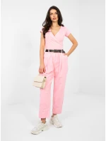 Tričko RV TS 5636.03X svetlo ružové