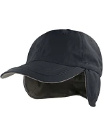 Atlantis Headwear Techno Flap-S 6-panelová čiapka s ochranou uší 33.0225, tmavomodrá Atlantis Headwear Techno Flap-S 6-panelová čiapka s ochranou uší 33.0225, tmavomodrá