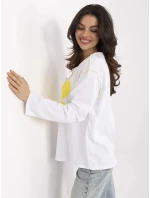 Blúzka MI BZ M6169.03 bielo žltá