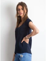 Tričko RV TS 4839.10P tmavo modrá