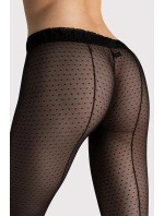 Dámske pančuchy Patrizia 20 Den I5001 Black Pattern - Fiore