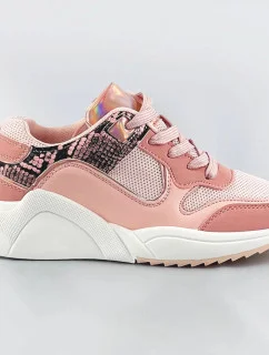 Ružové dámske športové topánky (6348)