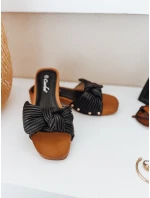 Dámske žabky CHICWOOD black FashionStreet ZY0990