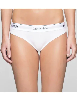 Nohavičky F3787E-100 biela - Calvin Klein Nohavičky F3787E-100 biela - Calvin Klein