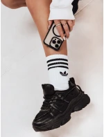 Dámske tenisky na hrubšej podrážke NEWMOVE black FashionStreet ZY0622 Dámske tenisky na hrubšej podrážke NEWMOVE black FashionStreet ZY0622
