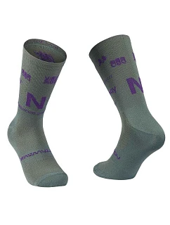 Cyklistické ponožky NORTHWAVE Type Sock, sivé