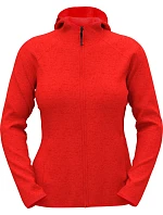 Stedman Lux Knit Fleece Jacket Women Dámska pletená fleecová bunda s kapucňou 05.5560 šarlátovo červená melírovaná Stedman Lux Knit Fleece Jacket Women Dámska pletená fleecová bunda s kapucňou 05.5560 šarlátovo červená melírovaná