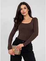 Blúzka RV BZ A1193.26 tmavohnedá