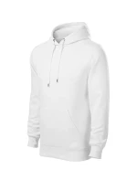Pánska mikina s kapucňou biela
