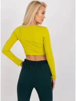 Dámska blúzka RV BZ 7682.47 Hráškovo zelená - FPrice