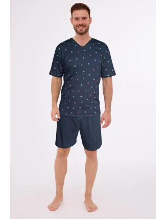 PÁNSKE PYŽAMO KR 472/287 GLEN