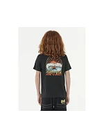 Tričko RIP CURL GRATEFUL SHRED TEE – BOY, čierne Tričko RIP CURL GRATEFUL SHRED TEE – BOY, čierne