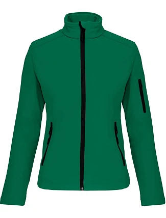 Kariban K 400 Dámska 3-vrstvová softshellová bunda 20.K400 kelly green Kariban K 400 Dámska 3-vrstvová softshellová bunda 20.K400 kelly green