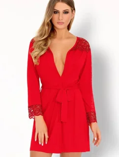 Elegantný župan Omolarina red - LivCo Corsetti