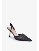 Lodičky na ihlovom podpätku model 204790 Step in style