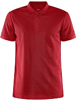 Craft Corporate CORE Unify Polo Shirt M Pánske športové polo tričko 81.9138 jasne červené