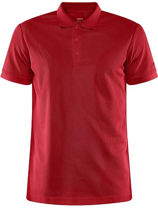 Craft Corporate CORE Unify Polo Shirt M Pánske športové polo tričko 81.9138 jasne červené