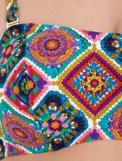 Štýl Bella Top Vrchný diel plaviek 8725-1 multi colour - RosaFaia