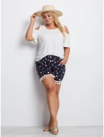 Šortky AT SN 2101A.04X tmavo modrá