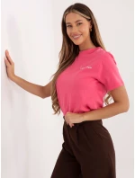 Tričko D12022M02853A ružové