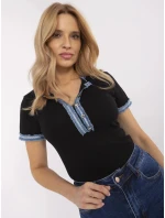 Blúzka NM TS V8319.95 čierna