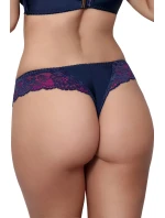 Čipkované tangá V-9418 modrá - Axami Čipkované tangá V-9418 modrá - Axami