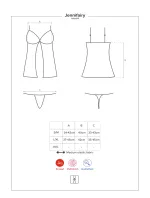 Úžasná košieľka Jennifairy babydoll - Obsessive